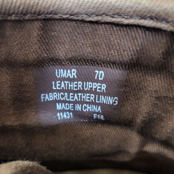 POLO RALPH LAUREN Umar Boots Mens 7 Ankle Chukka Brown Tumbled Leather Lace Up main image 10
